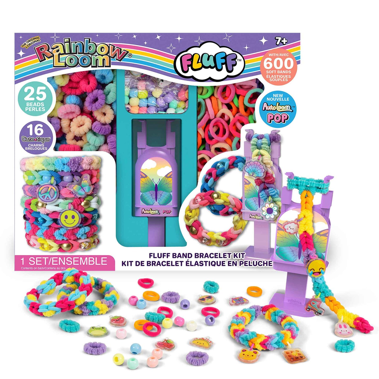 Rainbow Loom Fluff Kit