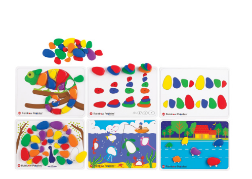 Rainbow Pebbles Activity Set
