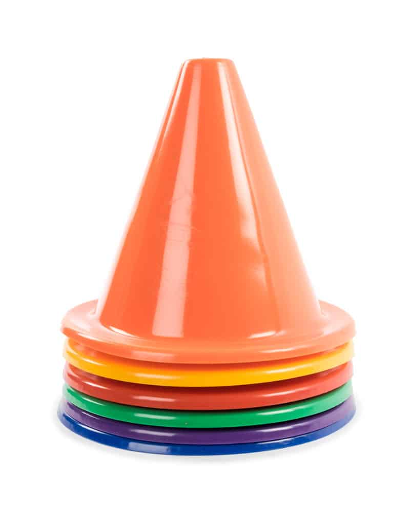 Rainbow Soft Cone Set