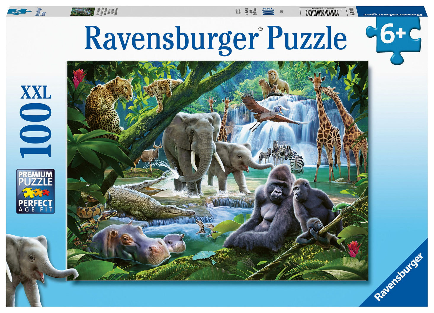 Ravensburger Jungle Animals 100 pc Puzzle