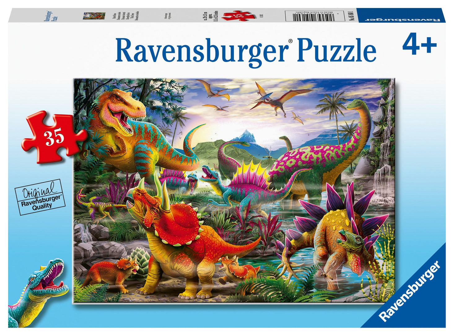 Ravensburger T-Rex Terror 35 pc Puzzle