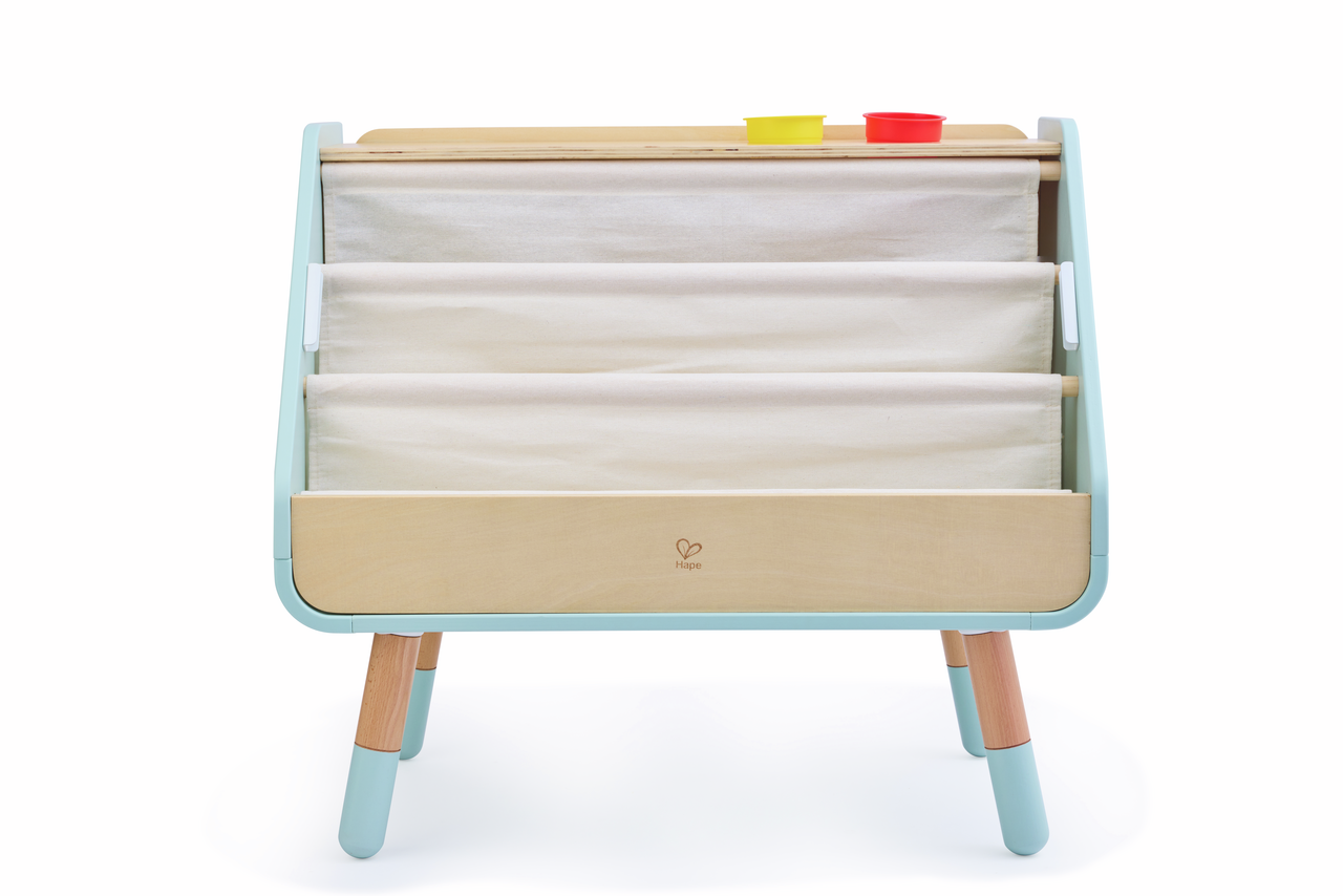 Read & Draw Sling Bookshelf by Hape