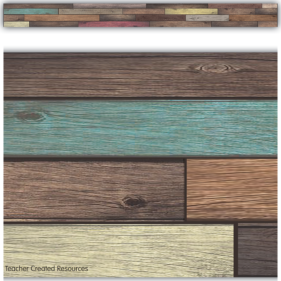 Reclaimed Wood Straight Border Trim