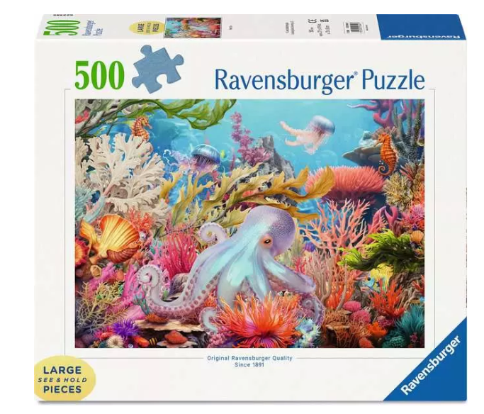 Reef Life 500 Pc Puzzle Large Format