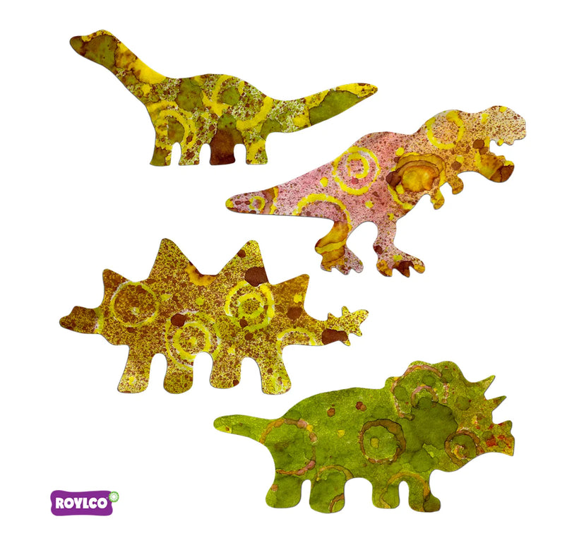 Colour Diffusing Dinosaurs