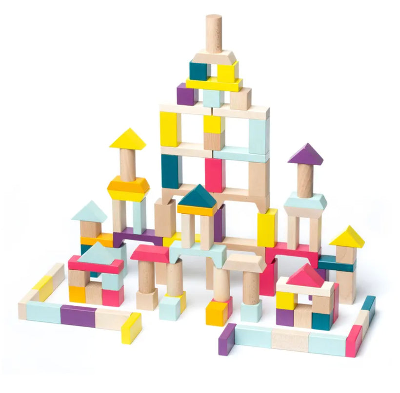 Cubika Wooden Construction Blocks 