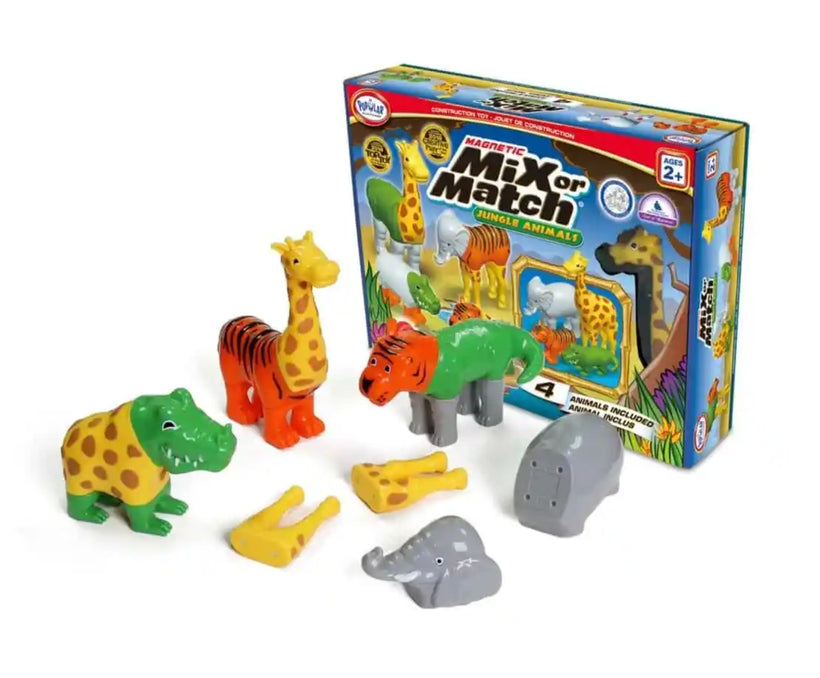 Mix or Match Jungle Animals — Magnetic Play Set