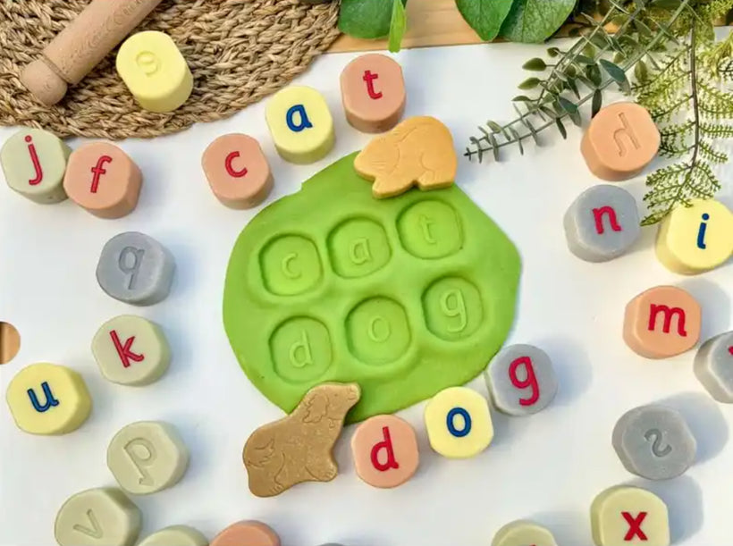 Alphabet Stamping Stones — Lowercase
