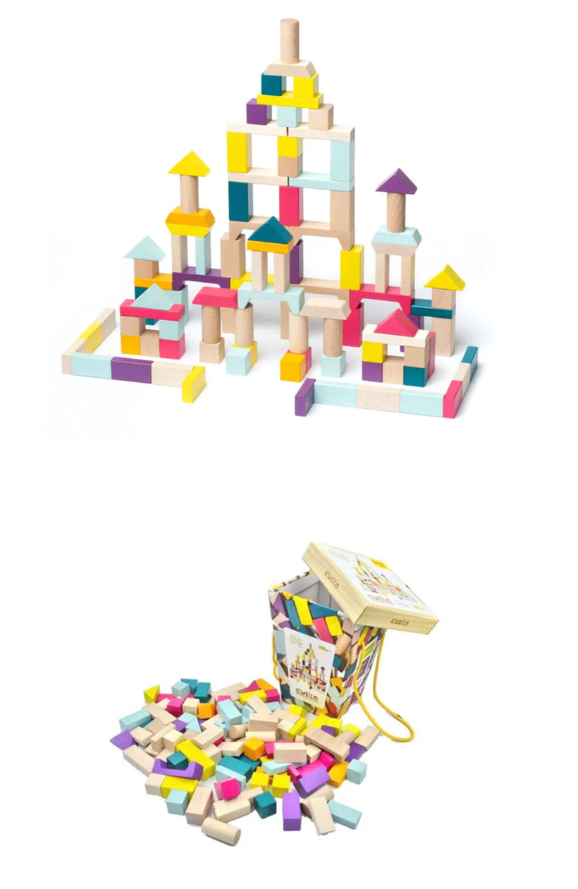 Cubika Wooden Construction Blocks 