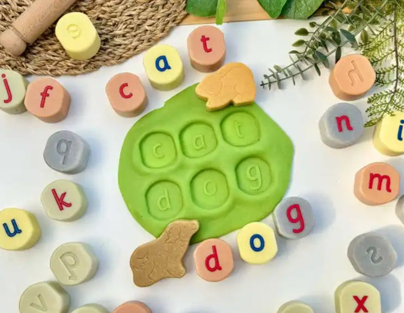 Alphabet Stamping Stones — Lowercase
