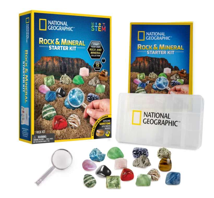 National Geographic Rock + Mineral Starter Kit
