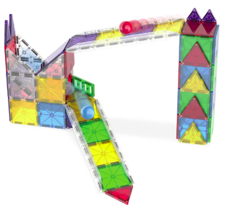 Magna-Tiles Rail Racers