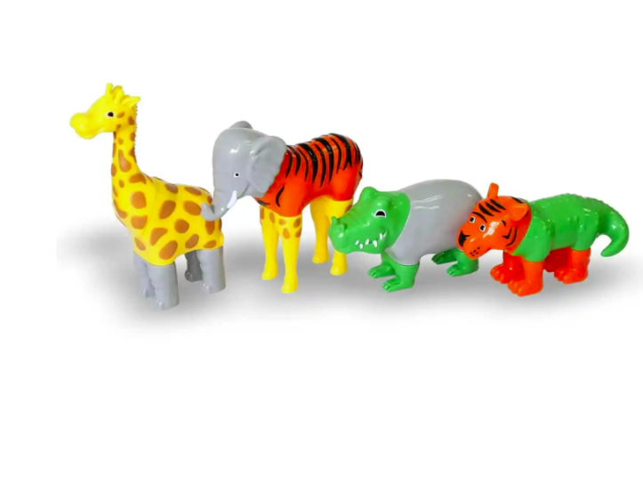 Mix or Match Jungle Animals — Magnetic Play Set