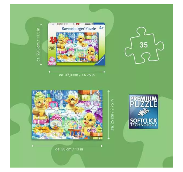 Scrub a Dub Duckies 35 Pc Puzzle