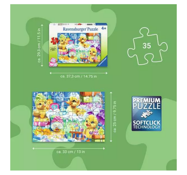 Scrub a Dub Duckies 35 Pc Puzzle