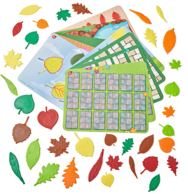 Sensory Leaves Math Activity Set