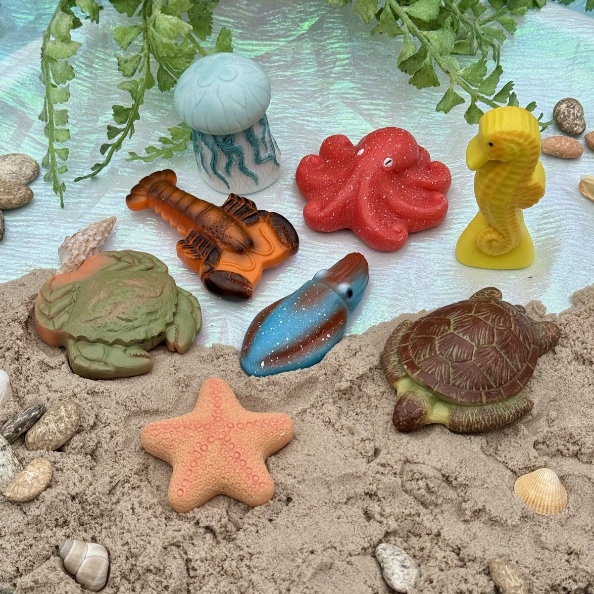 Sensory Play Stones Ocean Life