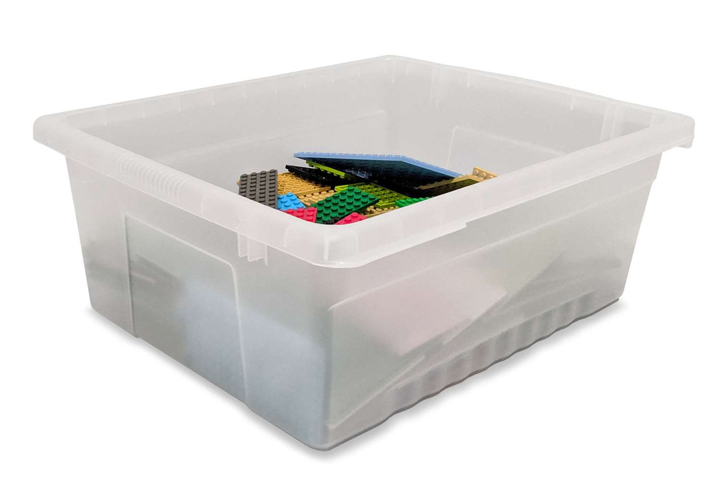Seoras Birch Double Wide Sensory Table with Clear Tubs Toddler