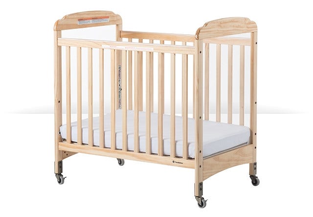 Serenity Crib Compact Fixed-Side With Adjustable Mattress Bo