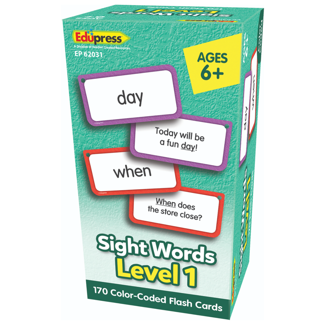 Sight Words Flash Cards Level 1