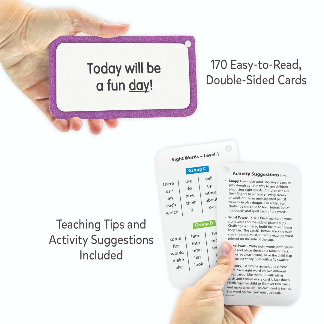 Sight Words Flash Cards Level 1