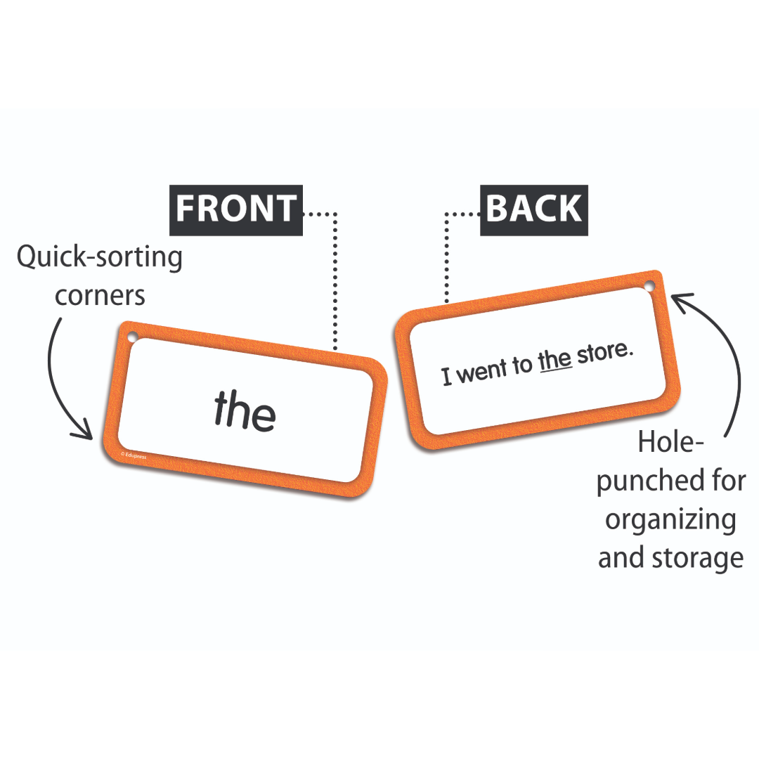 Sight Words Flash Cards Level 1