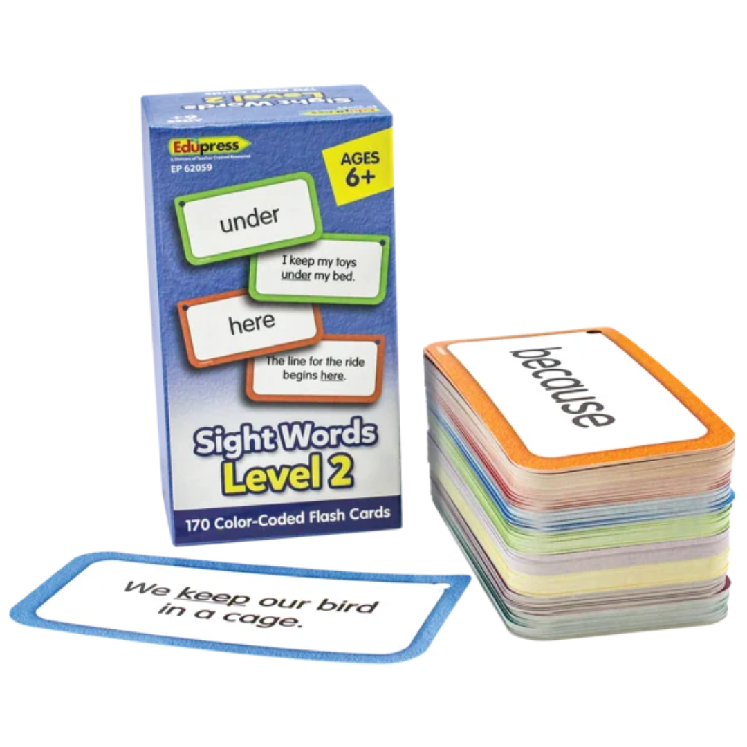 Sight Words Flash Cards Level 2