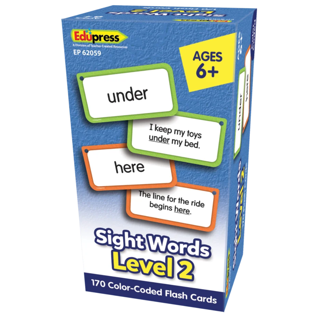 Sight Words Flash Cards Level 2