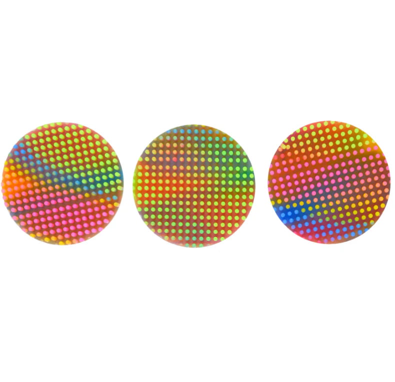 Silicone Zen Dots Multicolor 3 pc