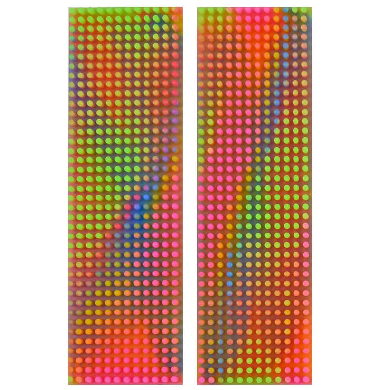 Silicone Zen Strips Multicolor 2 pc