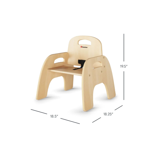 Simple Sitter Feeding Chair 9in Seat Height Set of 2