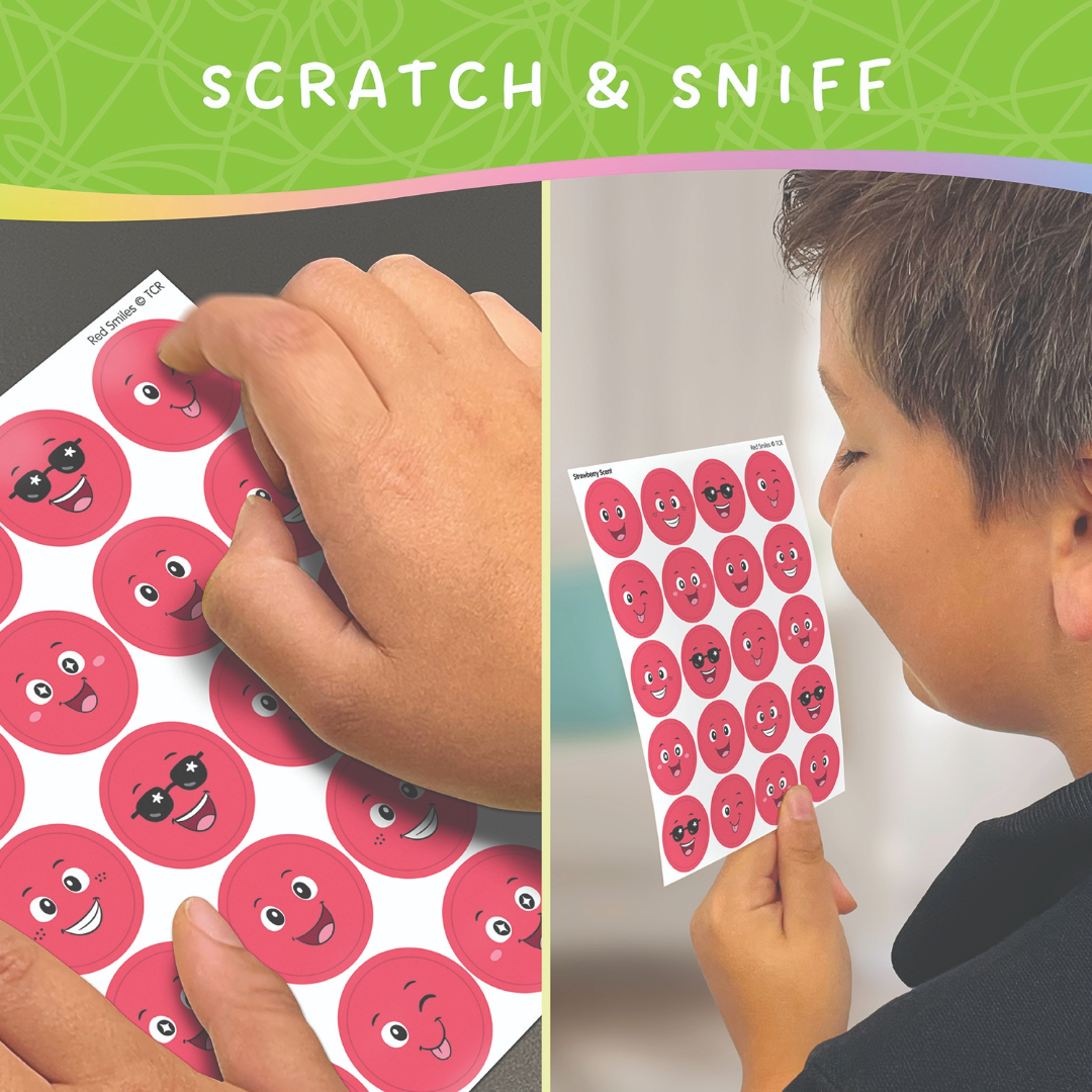 Smiles and Stars Smelly Stickers Variety Pack
