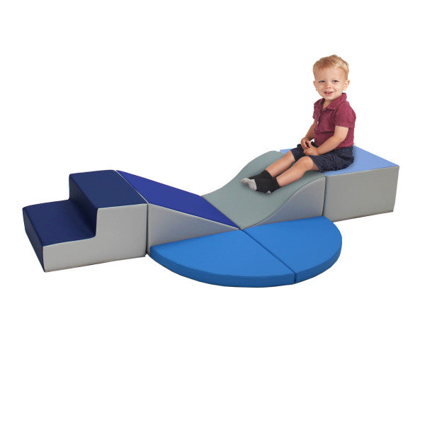 SoftScape Toddler Playtime All Around Climber Navy Powder Bl