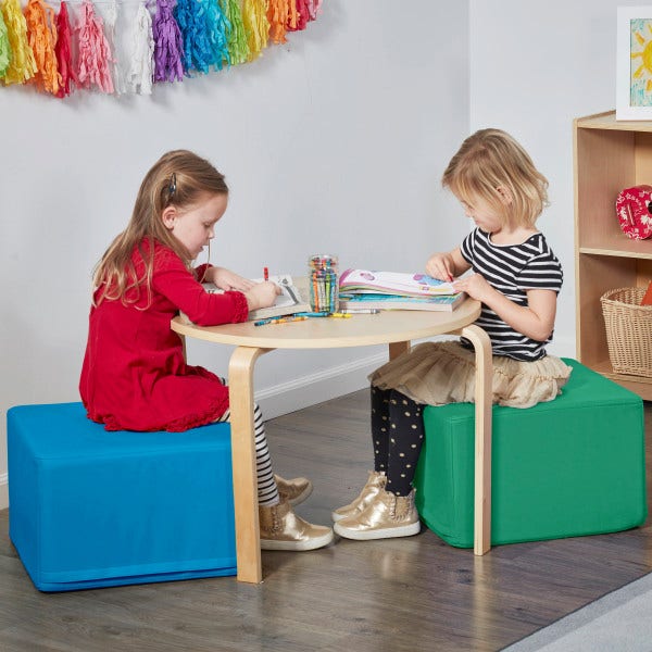 Softscape Square Ottoman Set of 4