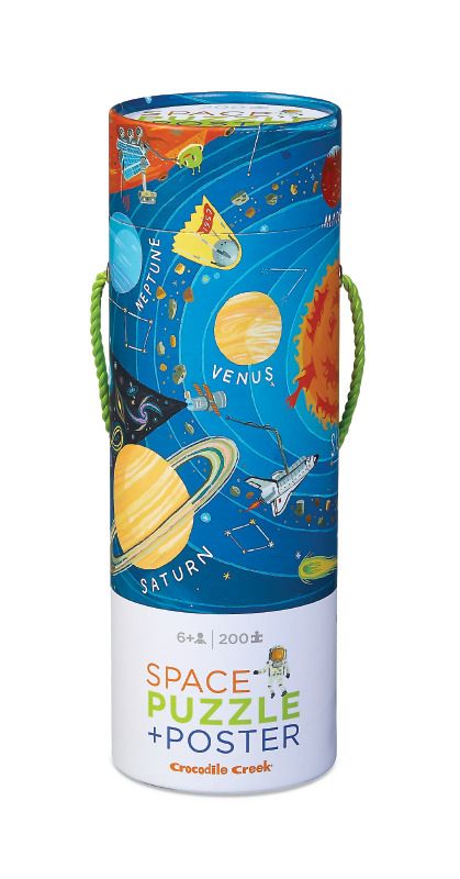 Space Tube Puzzle + Poster 200 pc