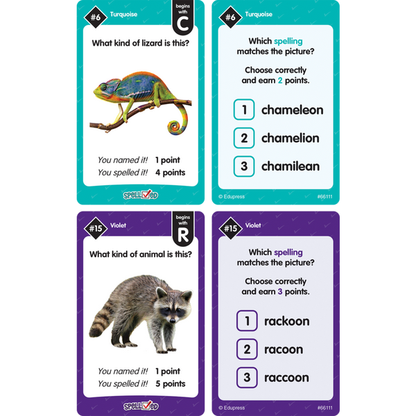 SpellChecked Card Game