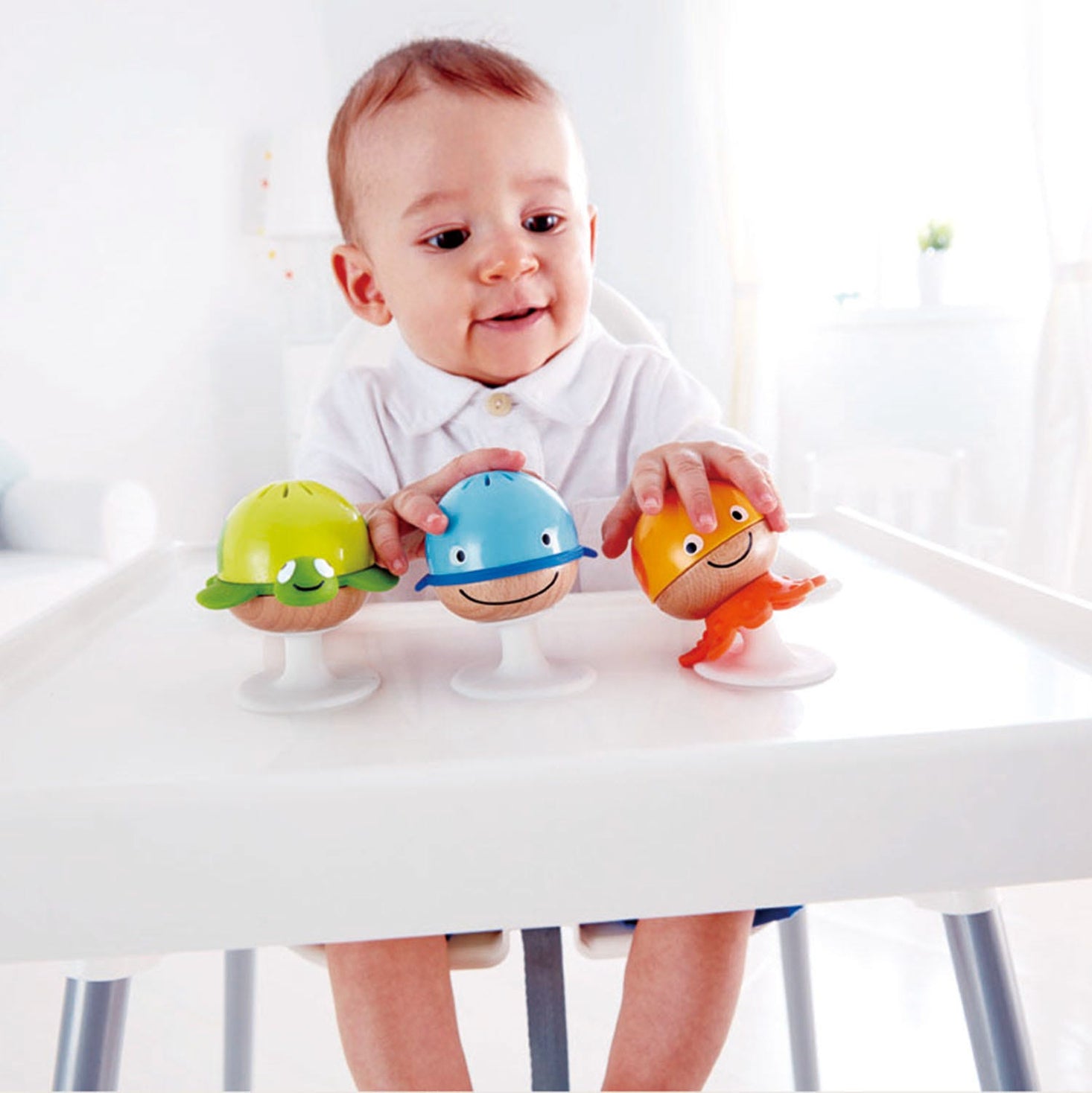 Stay-Put Rattle Set by Hape