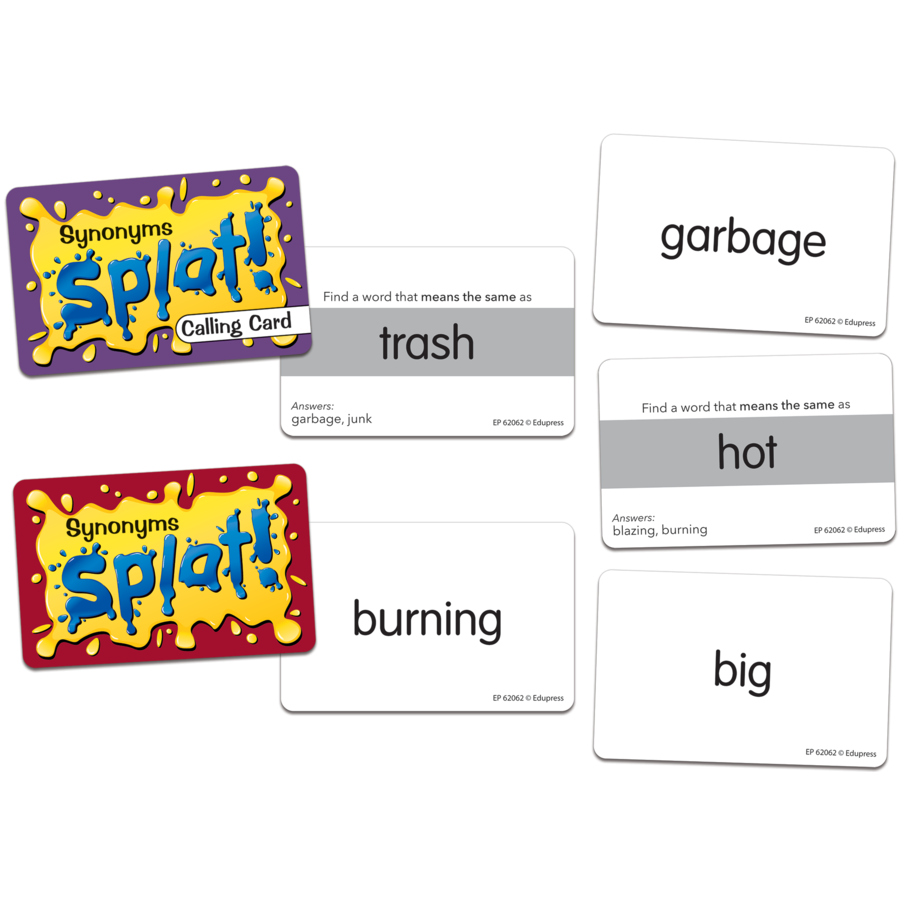 Synonyms Splat Game