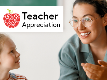 Teacher Appreciation - Win $100 E-Gift Card!