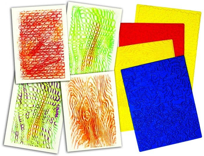 Texture Rubbing Plates