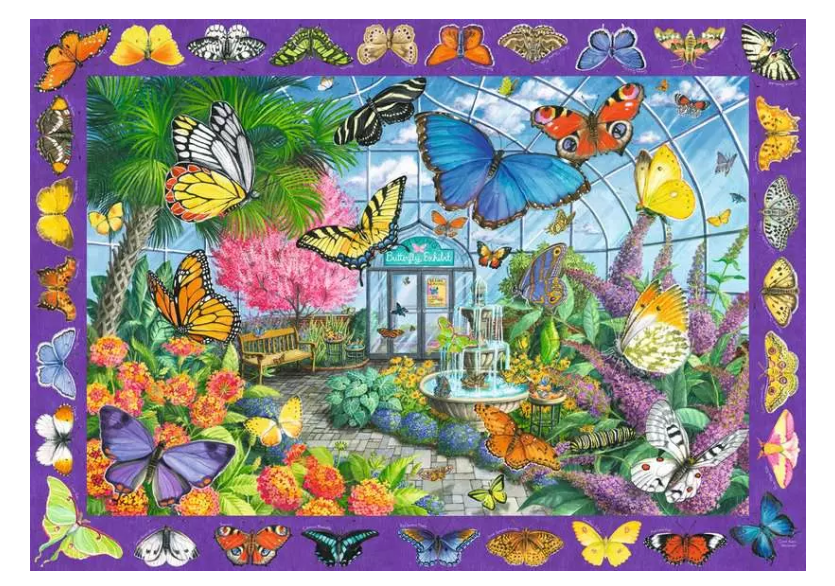 The Butterfly Place 500 Pc Puzzle LF