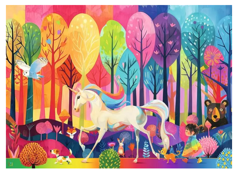 The Fantastic Forest 60 Pc Puzzle