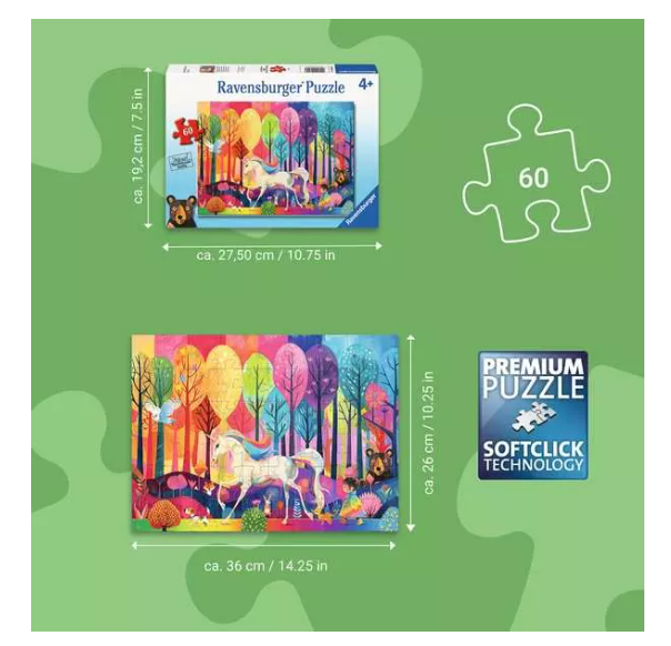 The Fantastic Forest 60 Pc Puzzle
