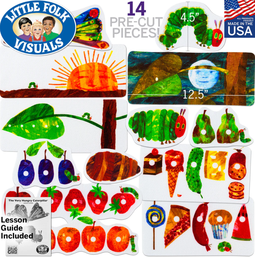 The Very Hungry Caterpillar Flannel Set