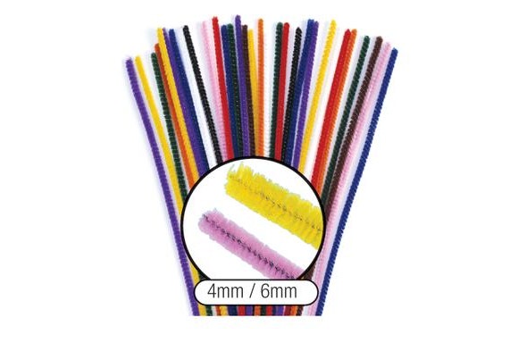 Thick Pipe Cleaners Pack Of 100