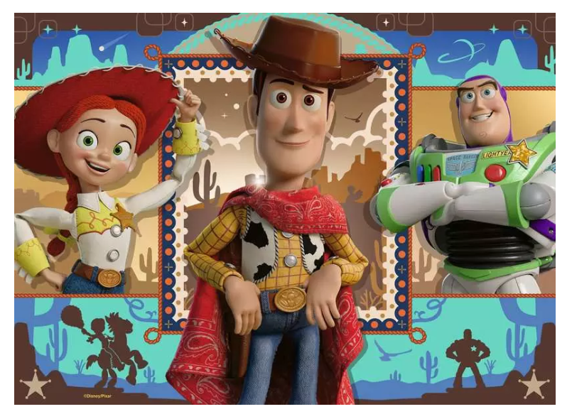Toy Story 5 4x100 Pc Puzzle
