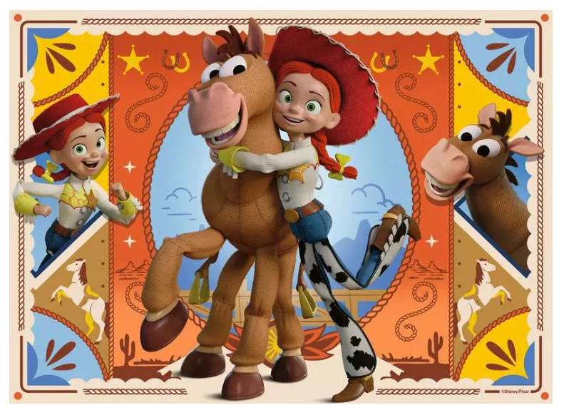 Toy Story 5 4x100 Pc Puzzle