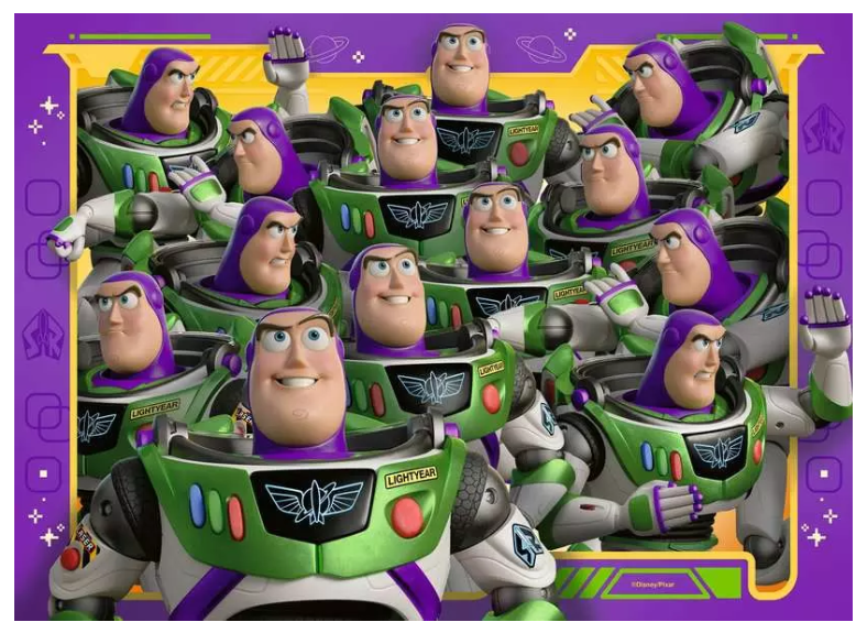 Toy Story 5 4x100 Pc Puzzle