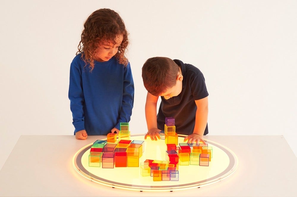 Translucent Colour Cube Set
