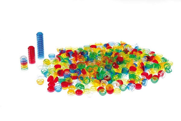Translucent Colour Stackable Counters